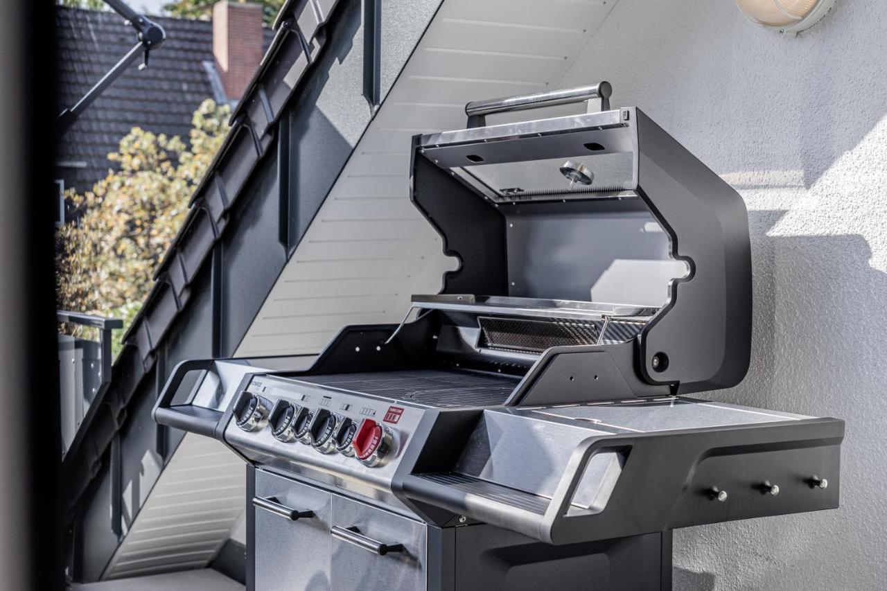 Gt-City Suite 01 I Gasgrill I Smart-Tv I Balkon Gütersloh Exteriör bild