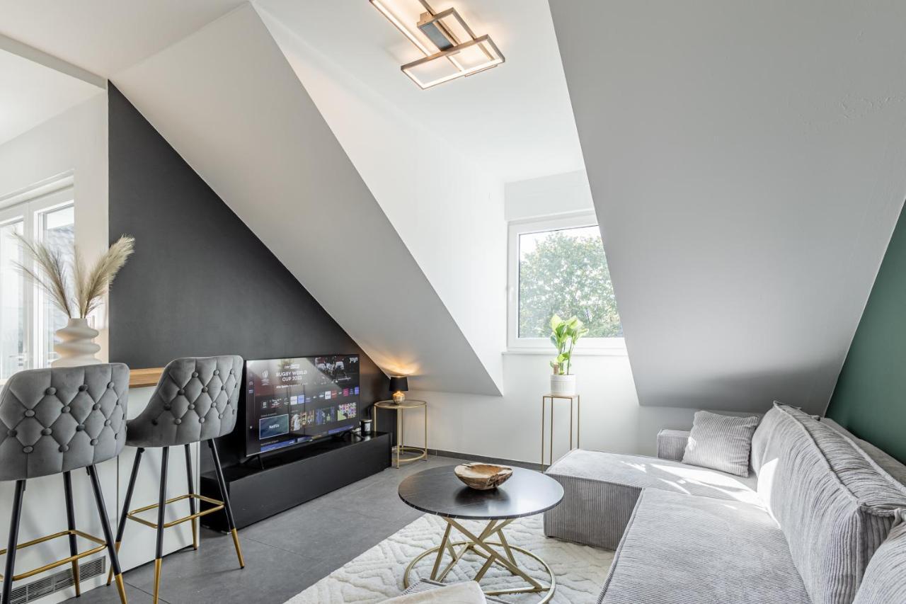 Gt-City Suite 01 I Gasgrill I Smart-Tv I Balkon Gütersloh Exteriör bild